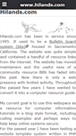 Mobile Screenshot of hilands.com